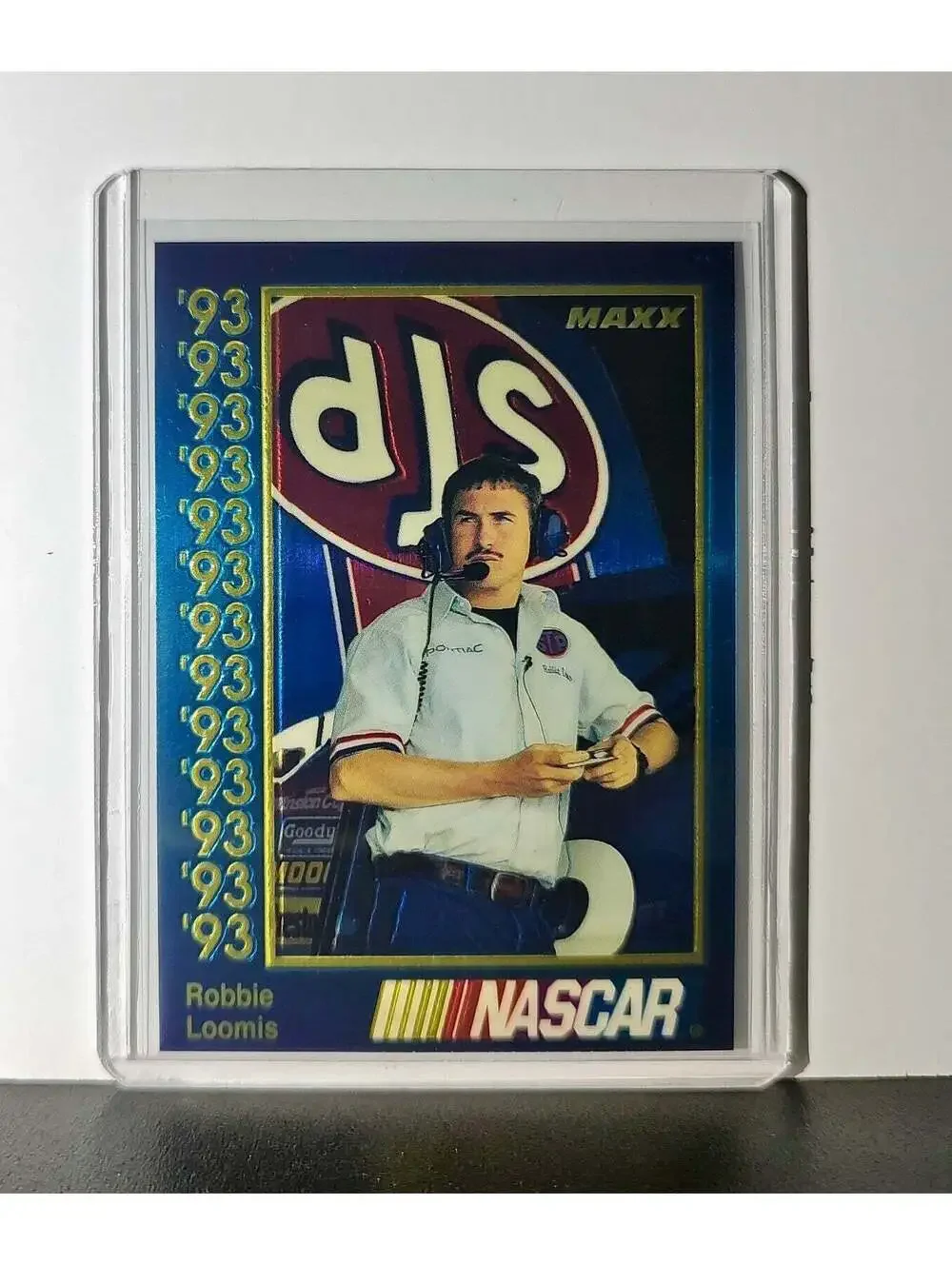 Robbie Loomis 1993 Maxx Premier Plus Racing #151 NASCAR Card Petty Enterprises